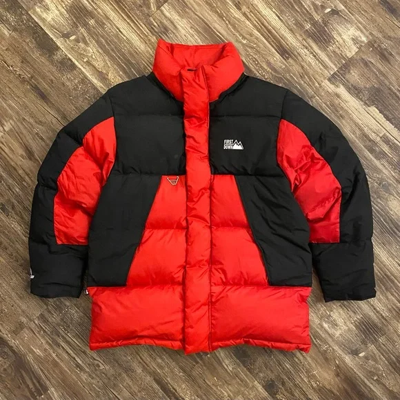 American Vintage | Jackets & Coats | Vintage 99s First Down Red 